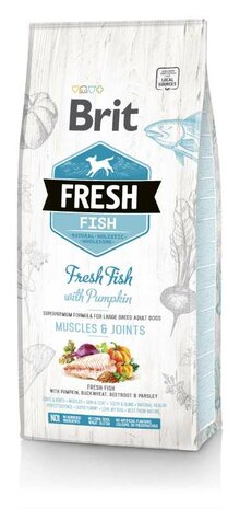 Brit Fresh &ndash; Fish with Pumpkin &ndash; Adult LB / Muscles &amp; Joints  