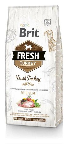 Brit Fresh &ndash; Turkey with Pea &ndash; Adult / Fit &amp; Slim 
