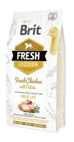 Brit Fresh &ndash; Chicken with Potato &ndash; Adult / Great Life