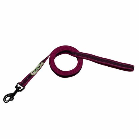 Dogogo Antislip Riem Met Handvat 20mm  Roze  5 meter