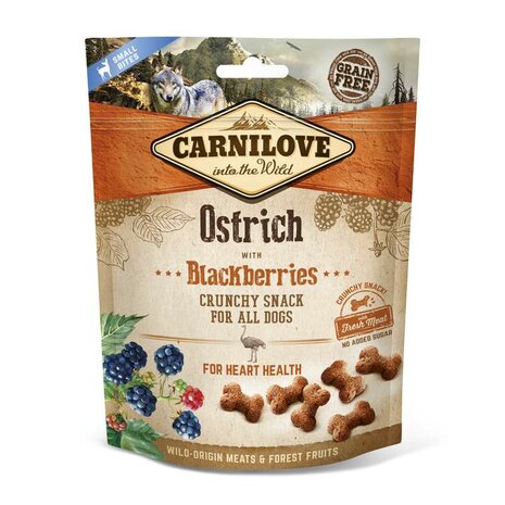 Carnilove Ostrich crunchy 200 gram