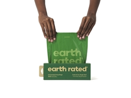EARTH RATED POEPZAKJES LAVENDEL GERECYCLED 300 ST