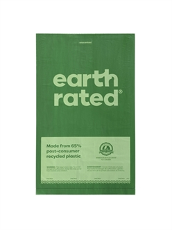 EARTH RATED POEPZAKJES LAVENDEL GERECYCLED 300 ST